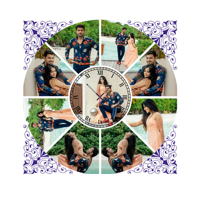 The Promise Hour - Personalized Acrylic Photo Wall Clock