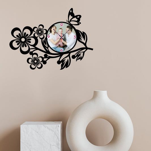 Soul Tick - Personalized Acrylic Photo Wall Clock