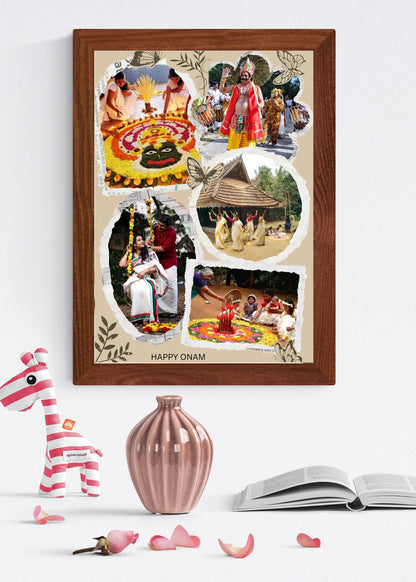Photo Collage- Onam Special Collage - Poovili