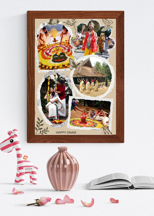 Photo Collage- Onam Special Collage - Poovili