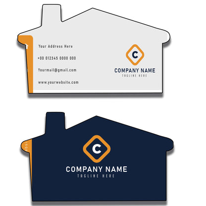 House -Shaped Business Cards