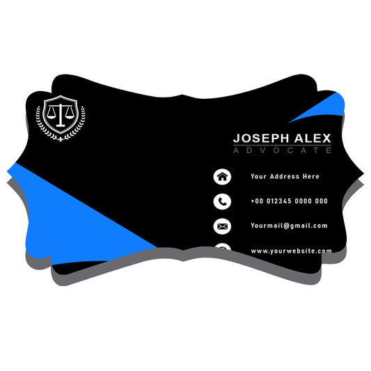 New Flower  -Shaped Business Cards