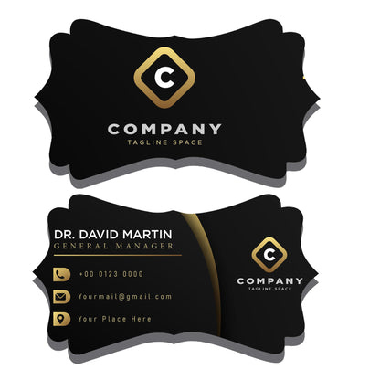 New Flower  -Shaped Business Cards