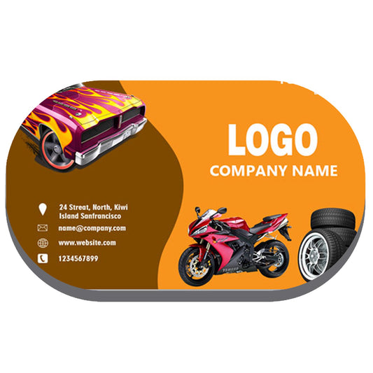 Oval -Shaped Business Cards