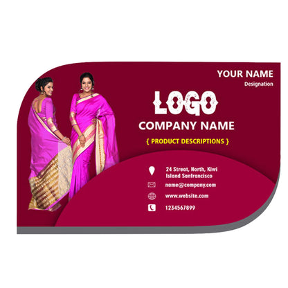 Leaf -Shaped Business Cards