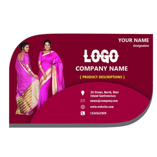 Leaf -Shaped Business Cards