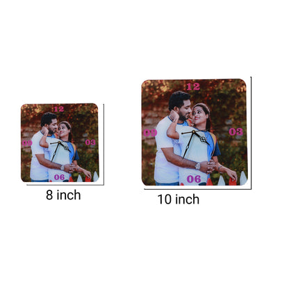 Lush Tick - Personalized Acrylic Photo Wall Clock