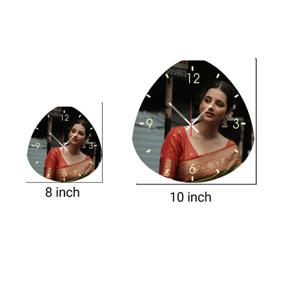 Palette Play - Personalized Acrylic Photo Wall Clock