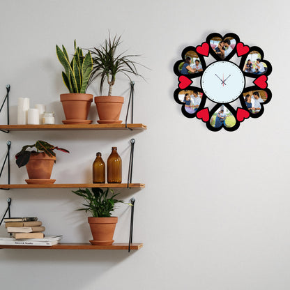 Cheers o’Clock - Personalized Acrylic Photo Wall Clock