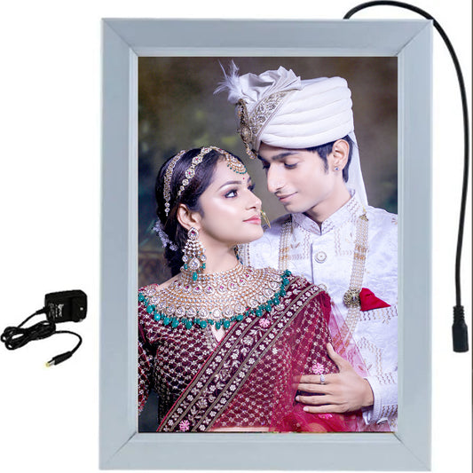 Customized Backlit Photo Frame – Personalized LED Photo Gift