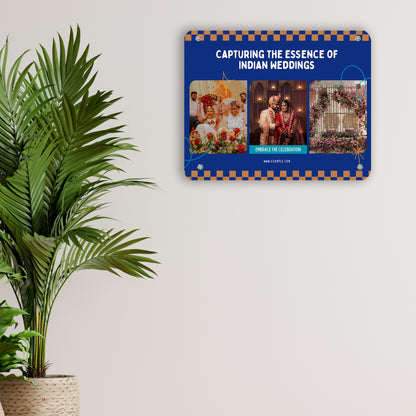 Vow Visuals - Frame less acrylic wall photo collage