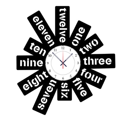 The Bonded Beat - Personalized Acrylic Photo Wall Clock
