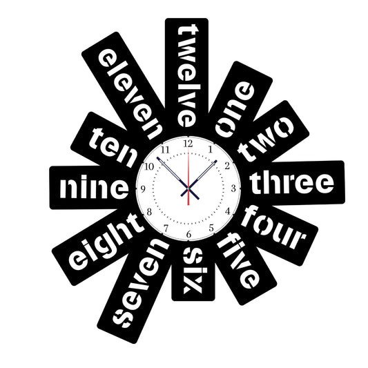 The Bonded Beat - Personalized Acrylic Photo Wall Clock