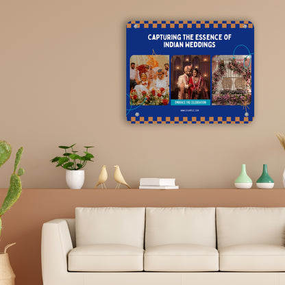 Vow Visuals - Frame less acrylic wall photo collage