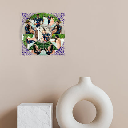 The Promise Hour - Personalized Acrylic Photo Wall Clock