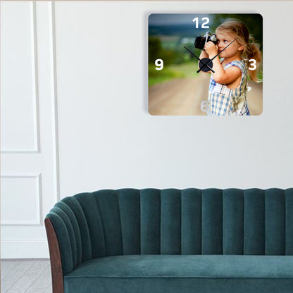 Tickle Pop - Personalized Acrylic Photo Wall Clock