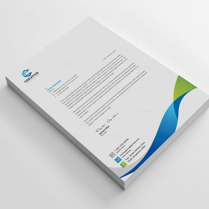 Premium Multicolor Letterhead