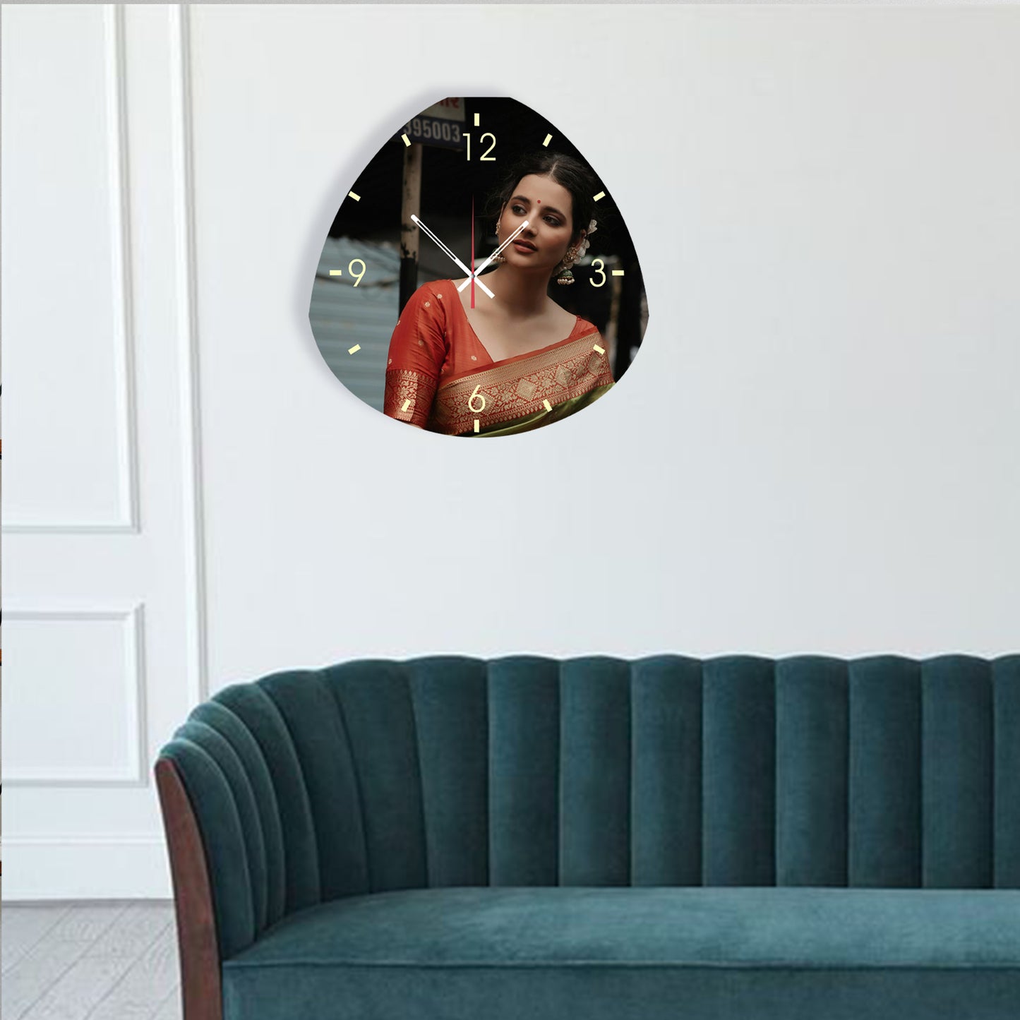 Palette Play - Personalized Acrylic Photo Wall Clock