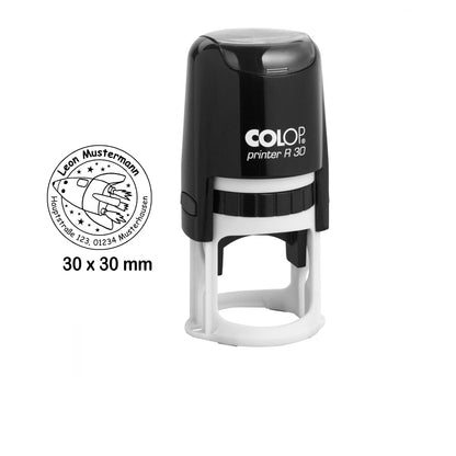 Round Self-Inking Stamps – Durable, Precise & Customizable by COLOP