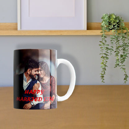 Personalized Mug & Rectangular Coaster Combo