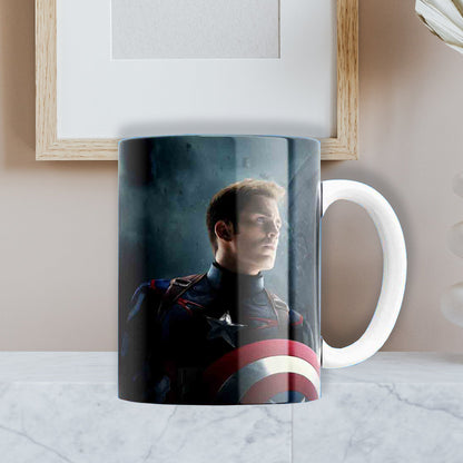 Captain America Mug & Coaster Set