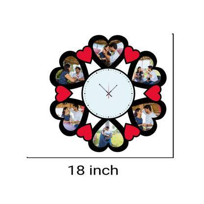 Cheers o’Clock - Personalized Acrylic Photo Wall Clock