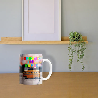 Personalized Mug & Hexagonal Coaster Combo