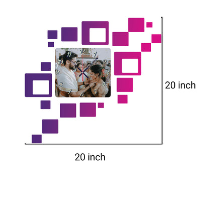 Adore Glow - Personalized Acrylic Photo Wall Clock