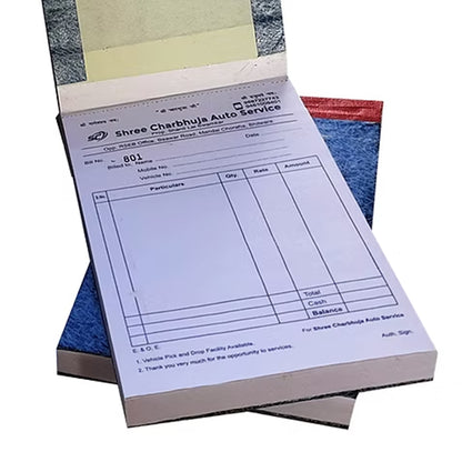 Bill book with duplicate - A4 (1/4) Size