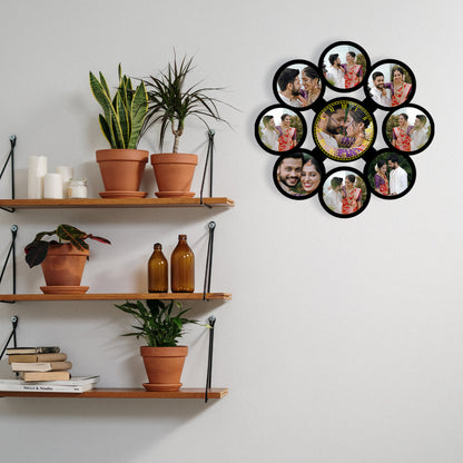 Confetti Time - Personalized Acrylic Photo Wall Clock