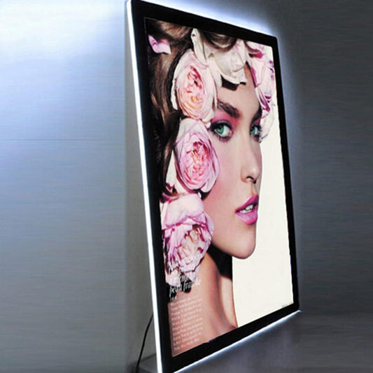Extra Thin Aluminum Backlit Photo Frame - Sleek. Stylish. Stunning