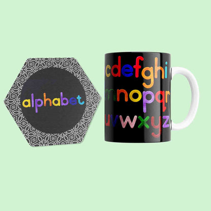 Personalized Mug & Hexagonal Coaster Combo