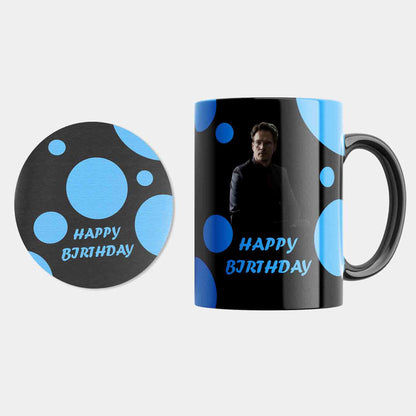 Personalized Mug & Round Coaster Combo