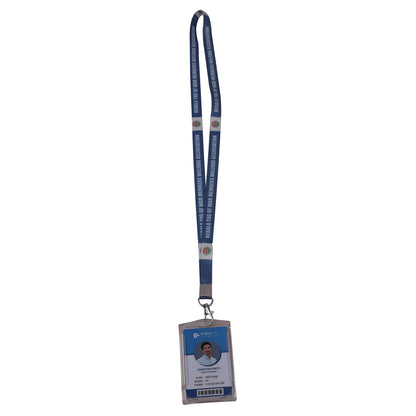 Staff ID Card with Water proof Pouch & Custom Printed Lanyard