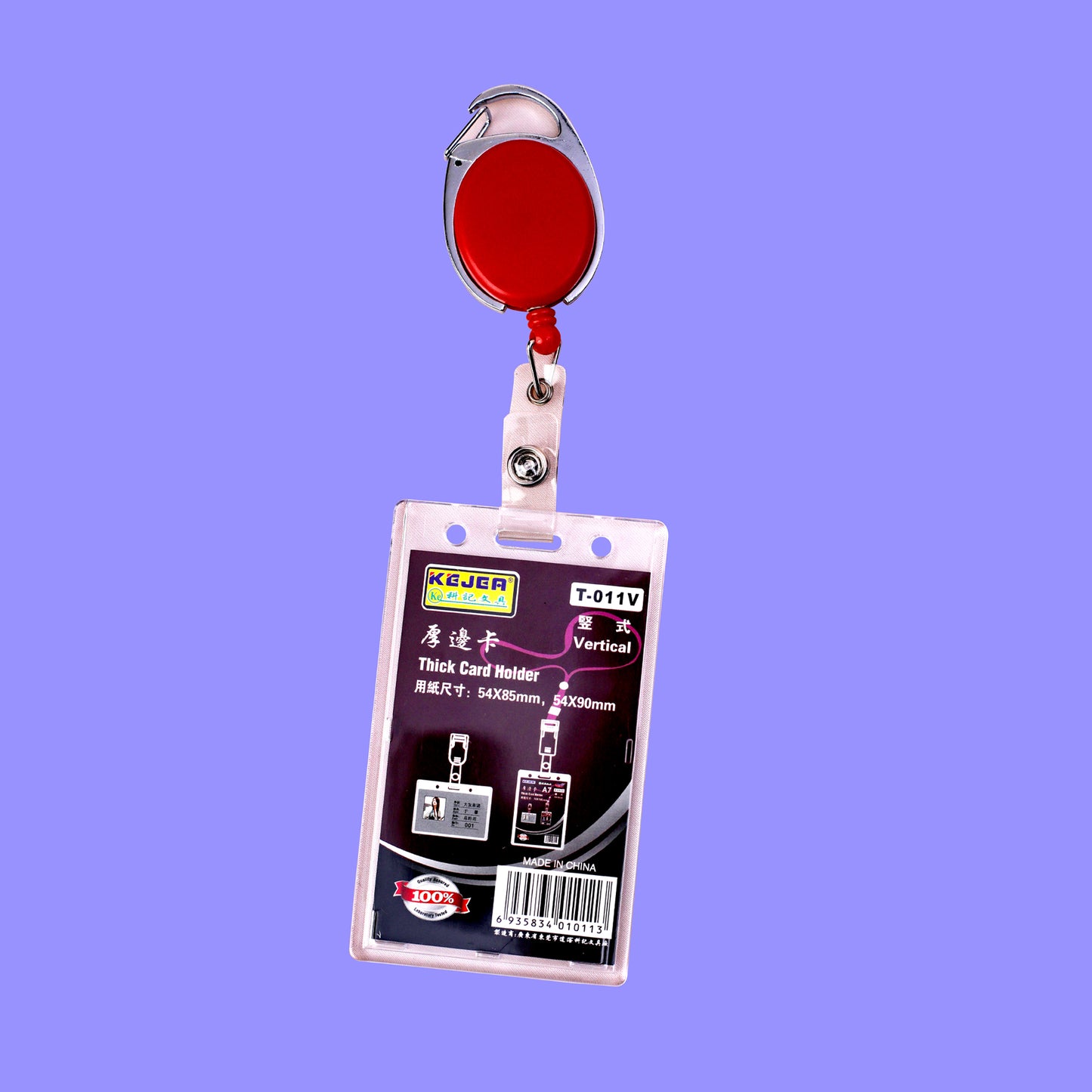 Staff ID Card with Yo-Yo Clip – Sleek, Secure & Convenient