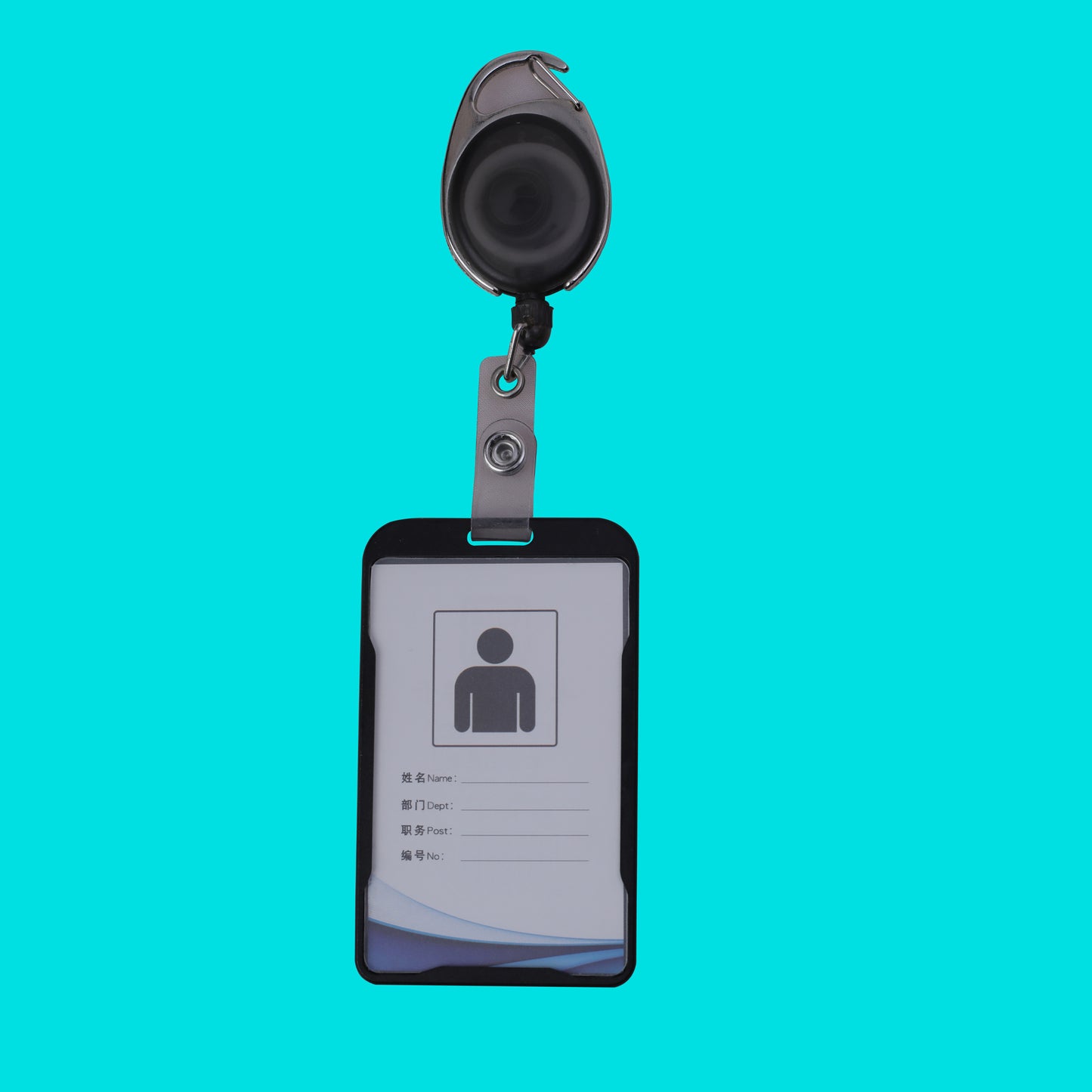 Staff ID Card with Yo-Yo Clip – Sleek, Secure & Convenient