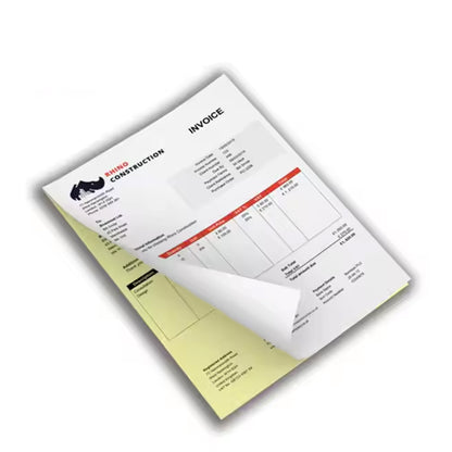 Bill book with duplicate - A4 (1/4) Size