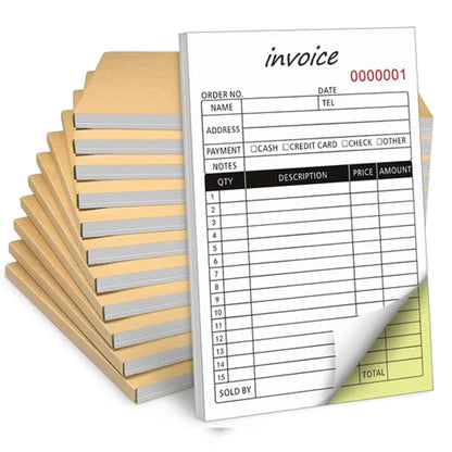 Bill book with duplicate - A4 (1/4) Size