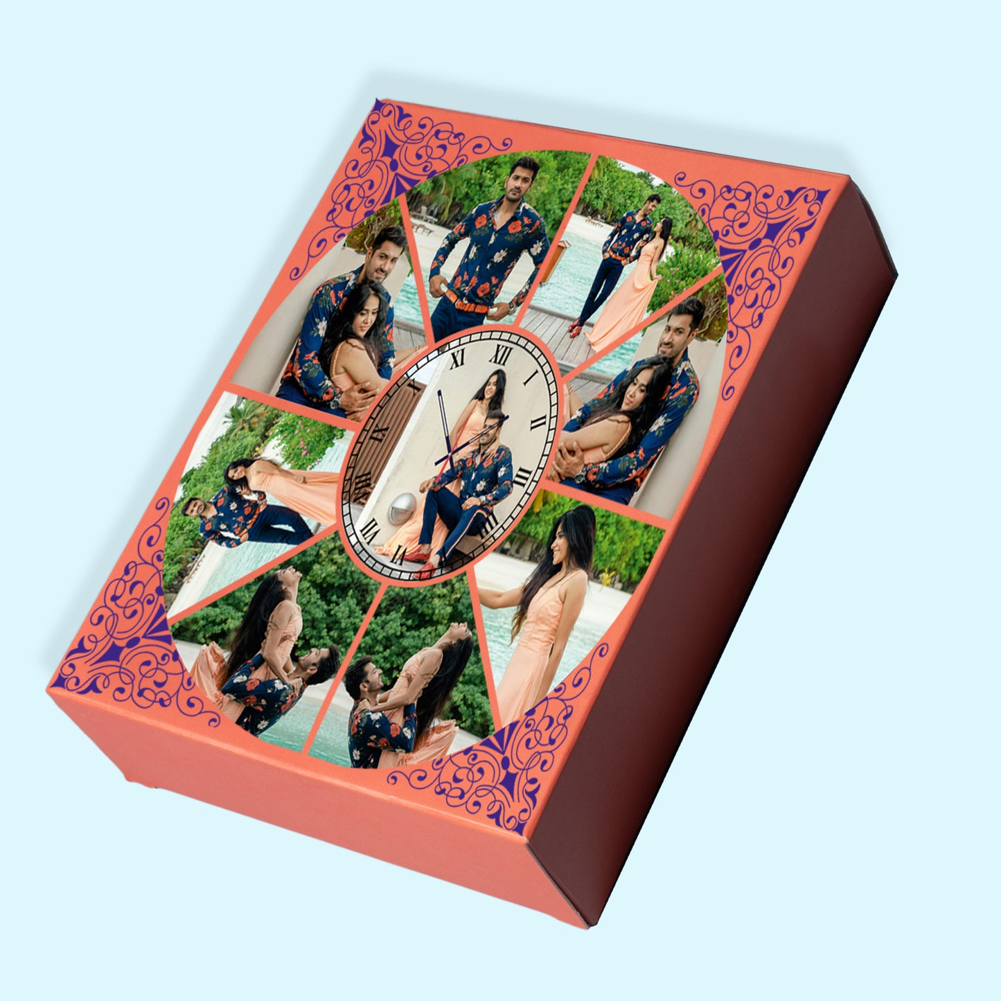 The Promise Hour - Personalized Acrylic Photo Wall Clock