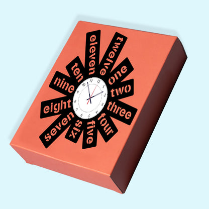 The Bonded Beat - Personalized Acrylic Photo Wall Clock