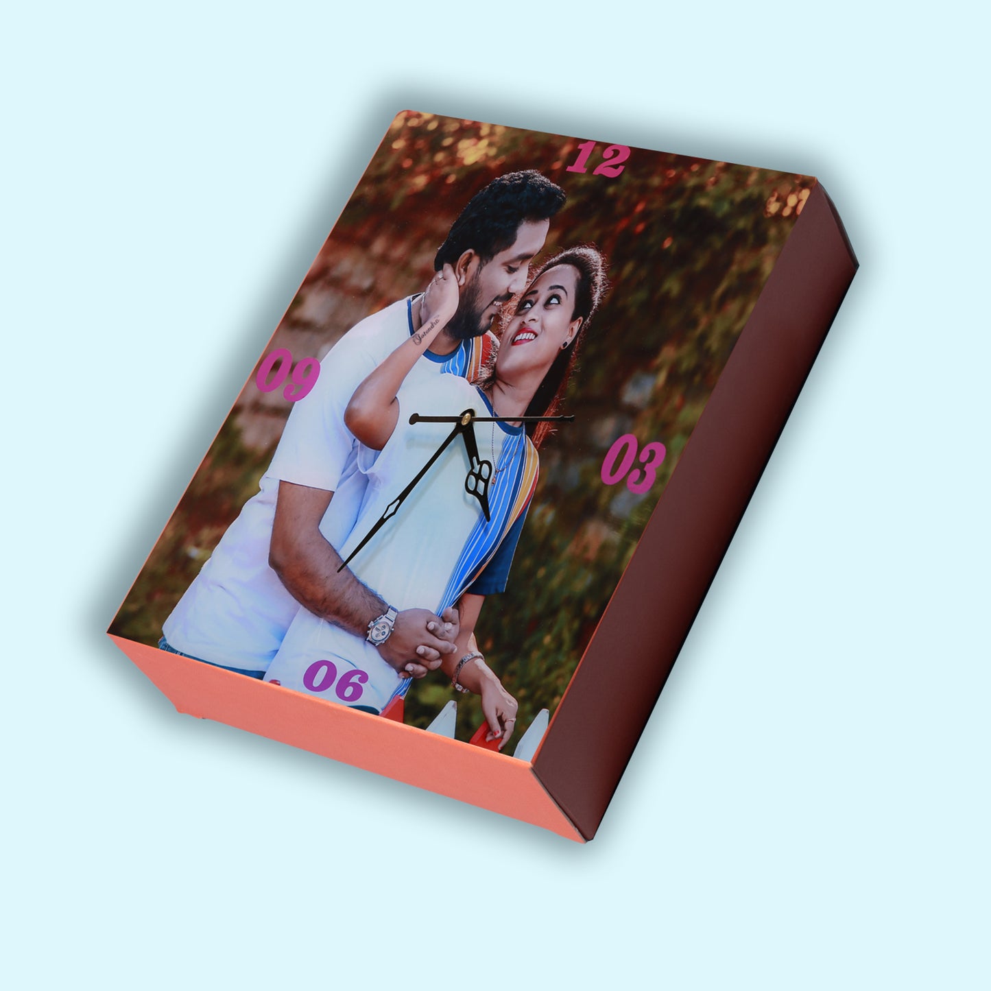 Lush Tick - Personalized Acrylic Photo Wall Clock