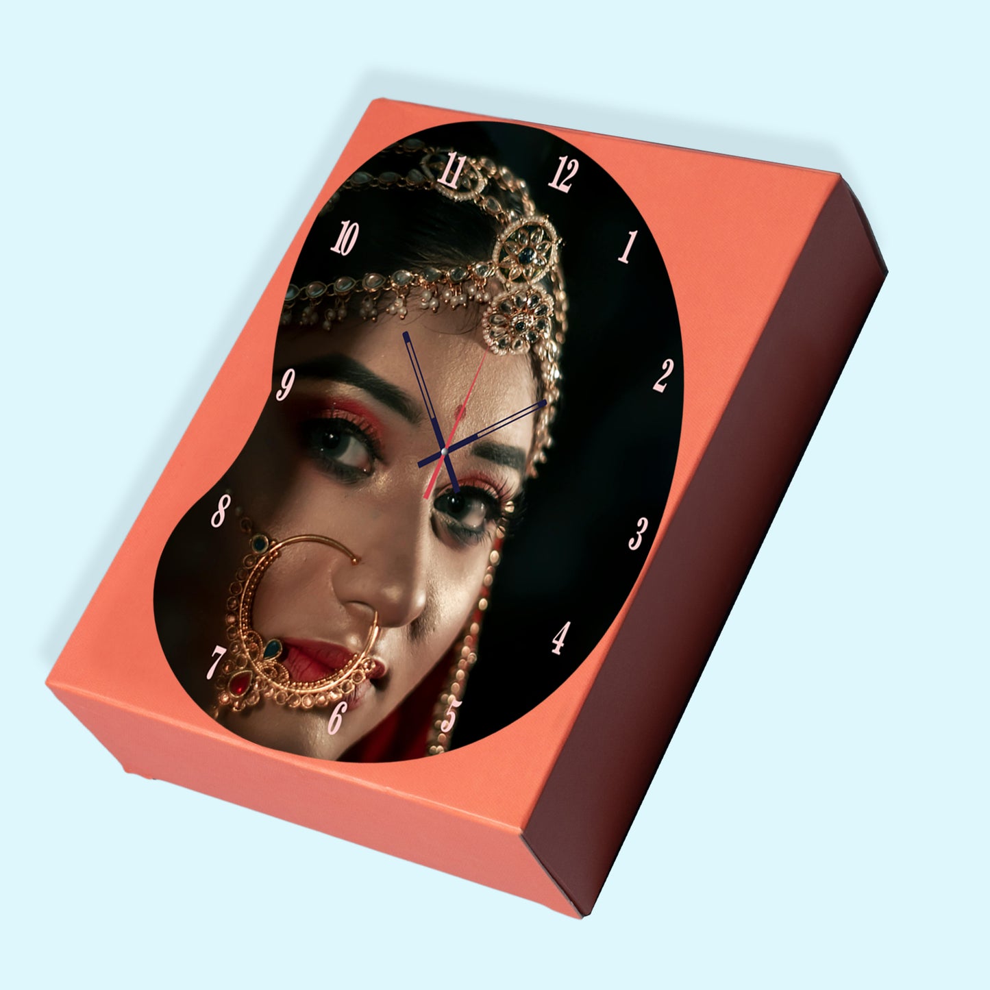 The Happy Hour - Personalized Acrylic Photo Wall Clock