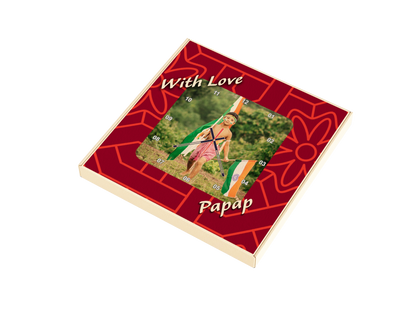 Tickle Joy - Personalized Acrylic Photo Wall Clock