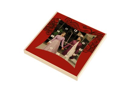 Spectrum Spin - Personalized Acrylic Photo Wall Clock