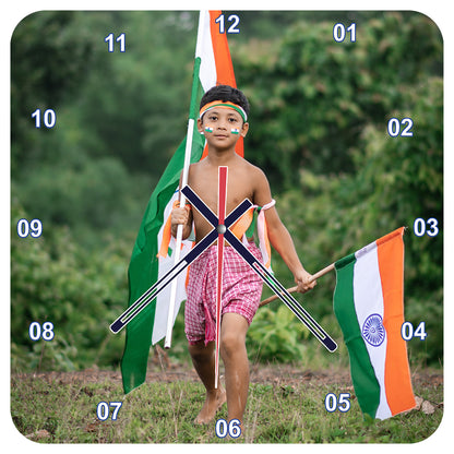 Tickle Joy - Personalized Acrylic Photo Wall Clock