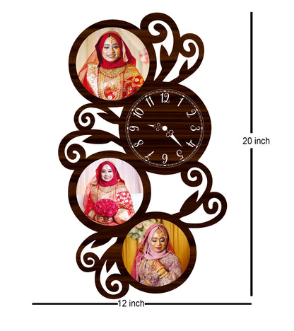 Palette Time - Personalized Acrylic Photo Wall Clock