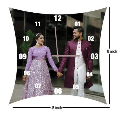 Spectrum Spin - Personalized Acrylic Photo Wall Clock