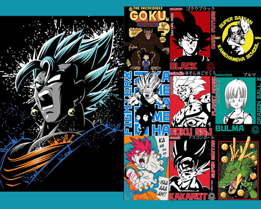 Dragon Ball Anime Posters Collection A4