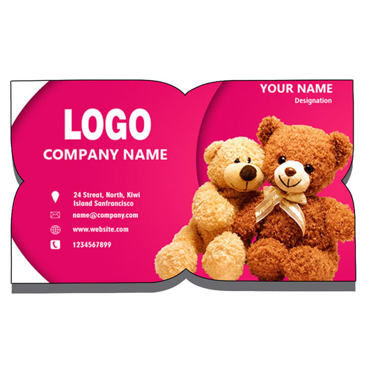 Flower-Shaped Business Cards