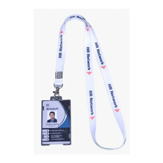 Staff ID Card with Water proof Pouch & Custom Printed Lanyard